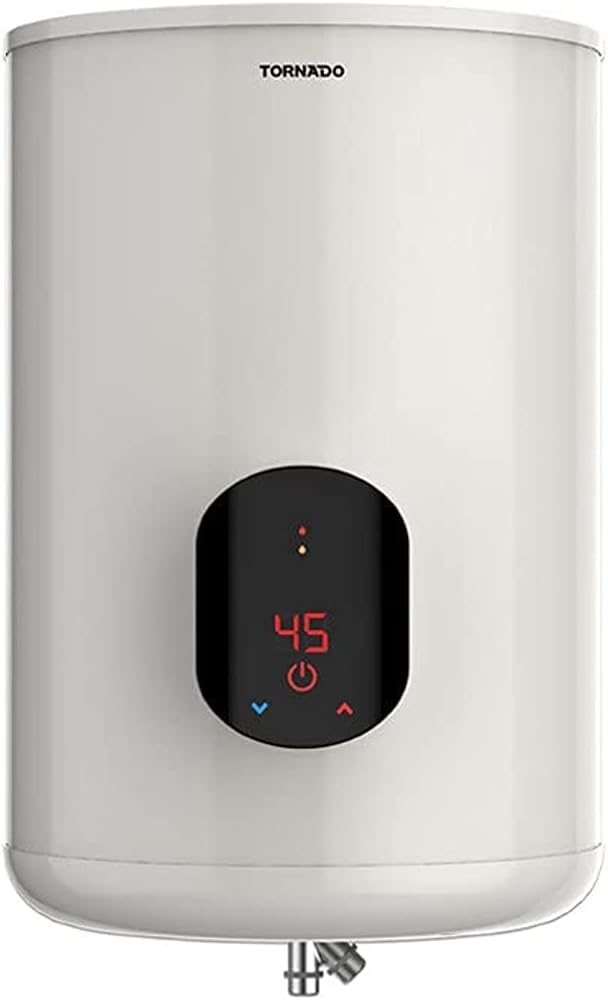 41XvLbhMuIL._AC_SL1500_ سخان مياه كهربائي مع شاشة رقمية 55 لتر من تورنيدو - أوف وايت ewh-s55cse