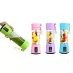 ⁦خلاط USB للفواكه والخضر 6 سلاح سعة 380 ملي بطارية 2000 امبير تدوم طويلا 750 واط Multi .⁩ - الصورة ⁦3⁩