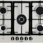 بوتاجاز غاز مقاس 75 سم من بوش، 5 شعلات، أمان كامل، ستانلس ستيل، سلسلة 6 - PCQ7A5B90