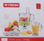 ⁦محضر طعام فريش، 1000 وات، 2 لتر، أسود وأبيض - FP402⁩ - الصورة ⁦3⁩