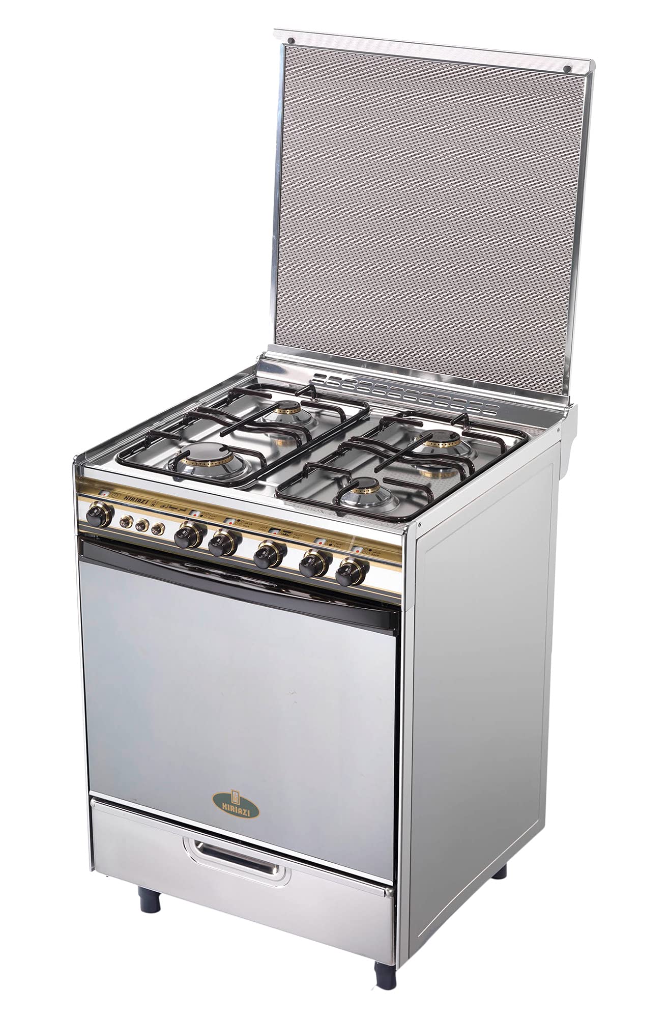 812Amyc6US.jpg بوتاجاز ستانلس ستيل 4 شعلات من كريازي 6400 - الصورة 1