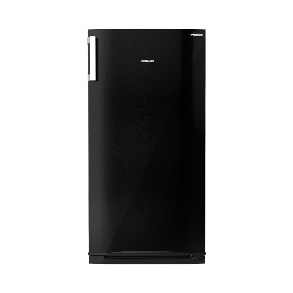 abbe013a541ef7482659f68bf27683fb83dc0f61_tornado_deep_freezer_inverter_no_frost_5_drawers_185_liter_black_rh_h18tv_bk.jpg ديب فريزر رأسي تورنيدو ، سعة 185 لتر ، نوفروست ، بانفرتر ، اسود - RH-H18TV-BK - Image 1