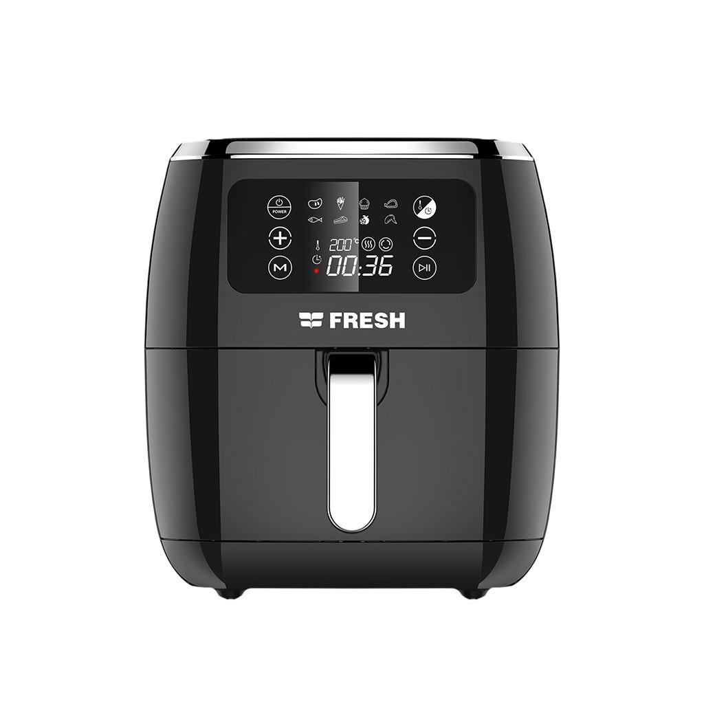 dac8b15425d7a3c2042ebb05177274f4c3e274a8_air_fryer_fresh_5.5_l_black_aff_1800b_11zon.jpeg اير فراير فريش ديجيتال اكس لارج، 7 لتر، 1800 وات، اسود - AFF-1800B بأفضل سعر من بي تك - الصورة 1