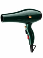 SK-2226 Professional Hair Dryer, 3000W, 3 Styling Attachments, 2 Speeds & 2 Heat Settings, Hot & Cold Air, Fast Drying, Ergonomic Handle, Ideal for Home & Salon Use – Green. | أصلي بضمان الطحاوي